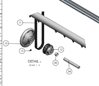 Timing Belt / L-Series / 817L050
