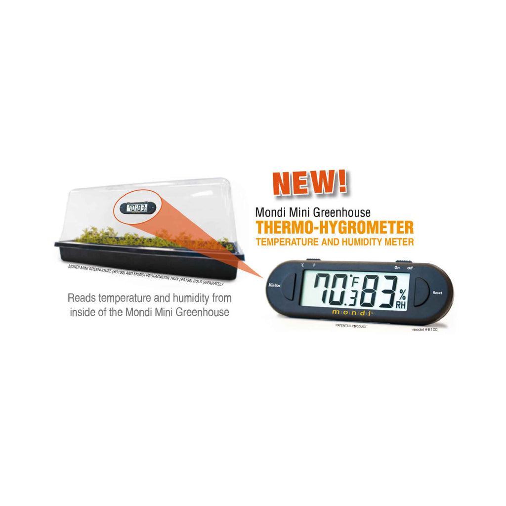 mini greenhouse thermo hygrometer