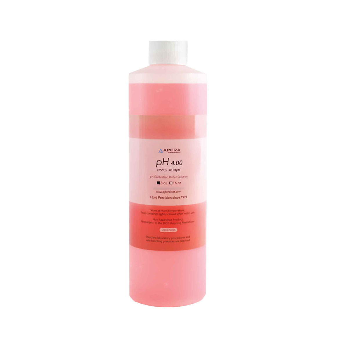 pH 4.00 Calibration Solution, 8oz